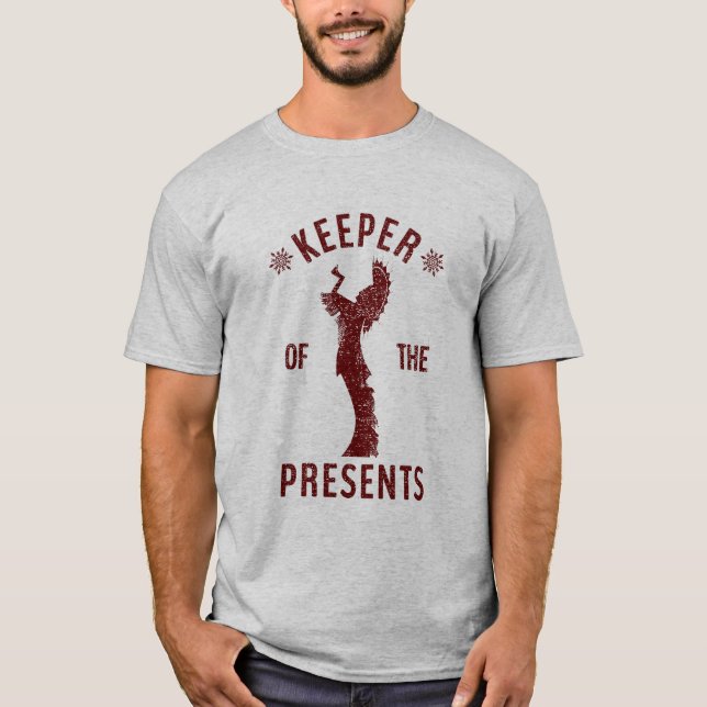 Camiseta El guardián de los actuales Navidades Wichita (Anverso)