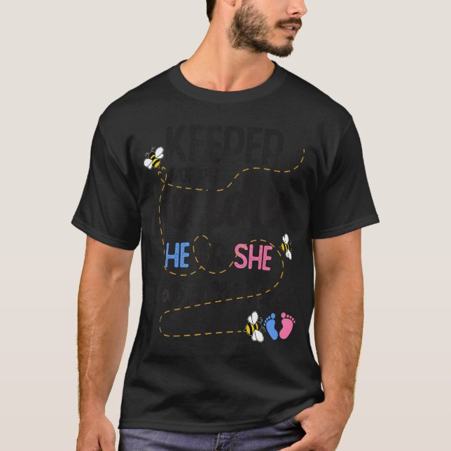 Camiseta El guardián del género revela lo que será (Anverso)