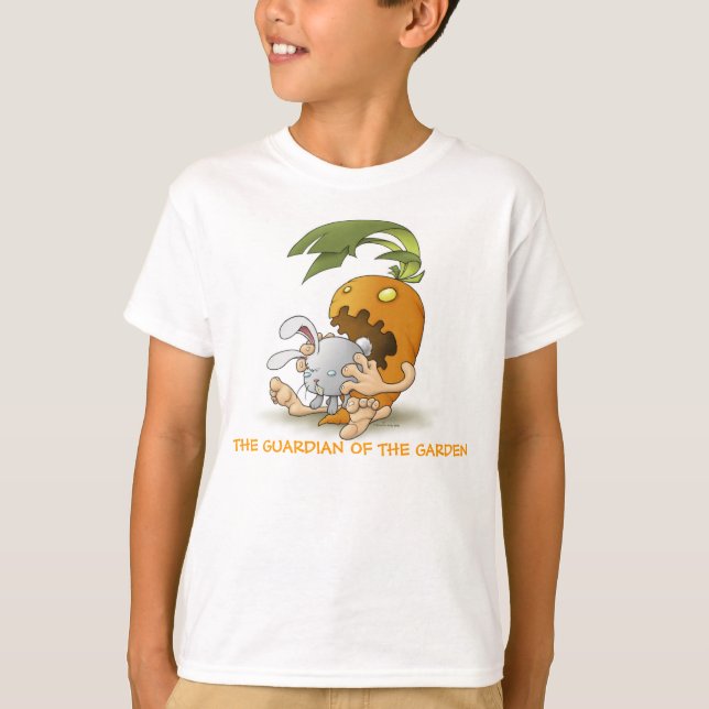 CAMISETA EL GUARDIANTE DEL JARDÍN (Anverso)