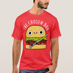 Camiseta El guerrero de la comida escogido Bun Cute Pun 1