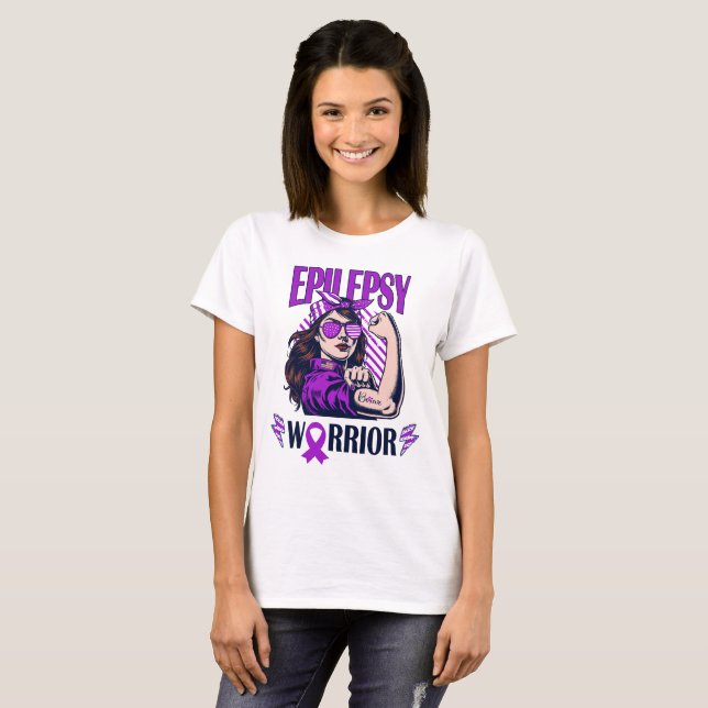Camiseta El guerrero epiléptico cree y lucha (Anverso completo)