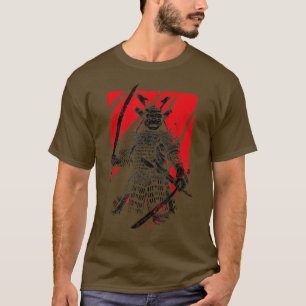 Camiseta El guerrero fantasma de Samurai Anime Manga Bushid