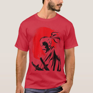 Camiseta El guerrero fantasma de Samurai Anime Manga Bushid