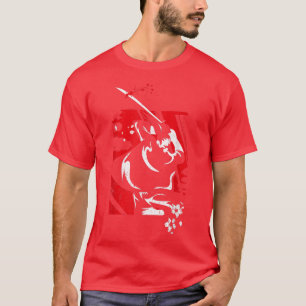 Camiseta El guerrero fantasma de Samurai Anime Manga Bushid