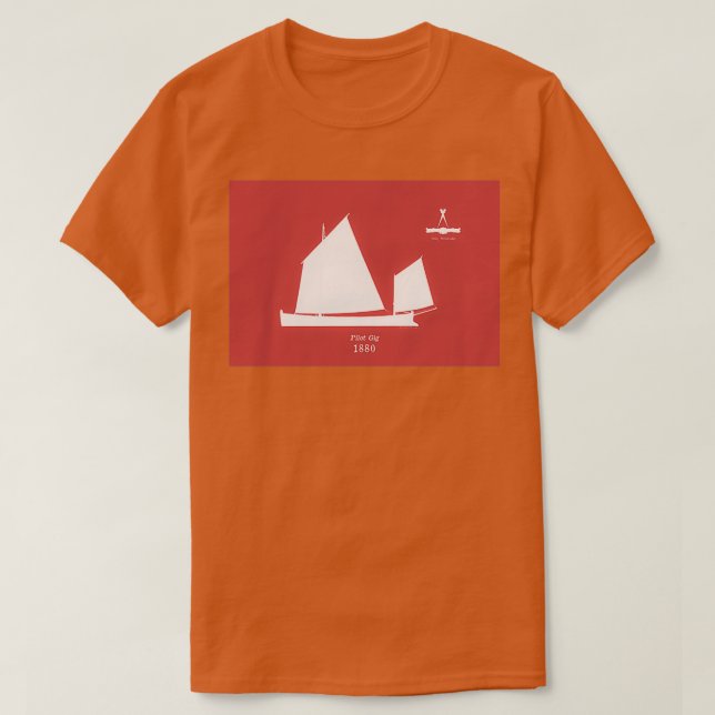 Camiseta El guion piloto en rojo (Diseño del anverso)