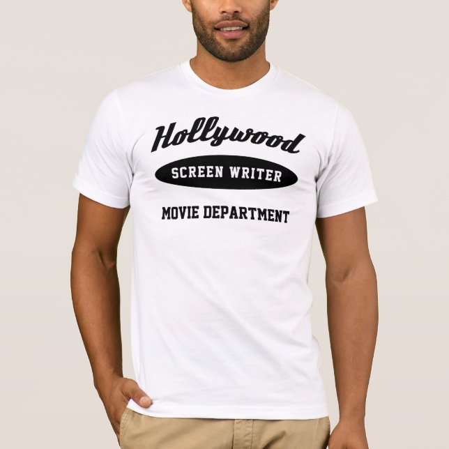 Camiseta El guionista de Hollywood (Anverso)