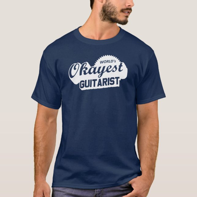 Camiseta El guitarista más Okayer del mundo (Anverso)