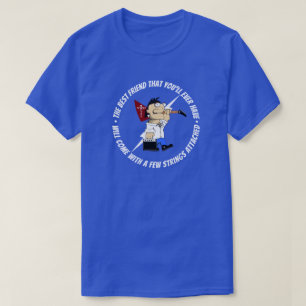 Camiseta El guitarrista mejor cómic amigo en el camino de n