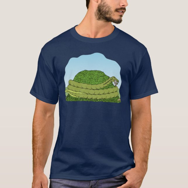 Camiseta El gusano de Lambton (Anverso)
