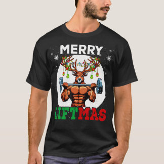 Camiseta El Gy De Halterofilia De Los Navidades De Merry Li