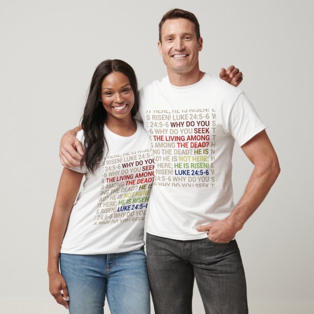 Camiseta Él ha resucitado (Unisexo)
