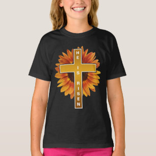 CAMISETA ÉL HA RESUCITADO CELEBRACIÓN DE PASCUA CRUZ GIRASO