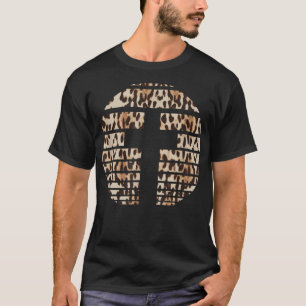 Camiseta Él Ha Resucitado Cruz Leopardo Cruz Pascua