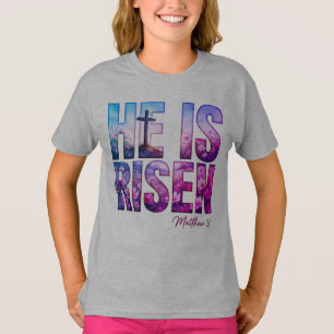 Camiseta Él ha Resucitado Fe