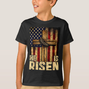 Camiseta Él ha resucitado jesus cristiano dios religioso pa