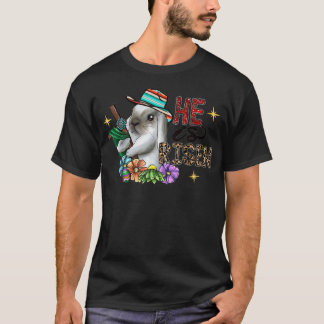 Camiseta Él ha resucitado Leopardo Arcoíris Cristiano Jesús