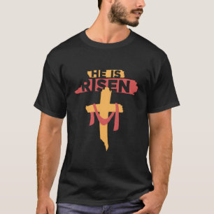 Camiseta Él ha resucitado Pascua cristiana