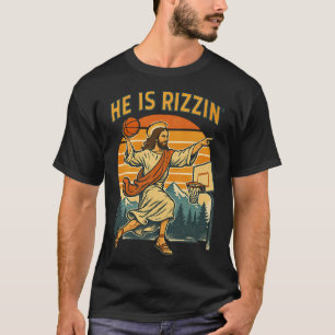 Camiseta Él Ha Resucitado Rizzin Pascua Fe Cristiana Jesús