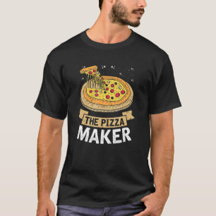 Camiseta El Hacedor de Pizza  Comida Rápida  Amor por la Co