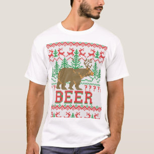 Camiseta El hacer punto del puente del navidad de los