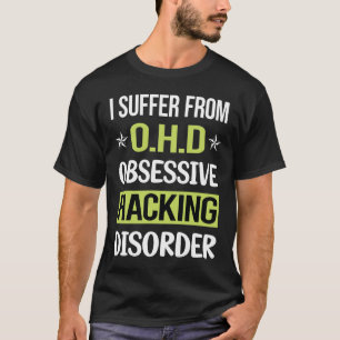 Camiseta El hacker obsesivo de hackeo de amor
