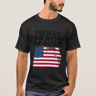 Camiseta El Haircut De Los Hombres De Mullet El Mito Del Ho