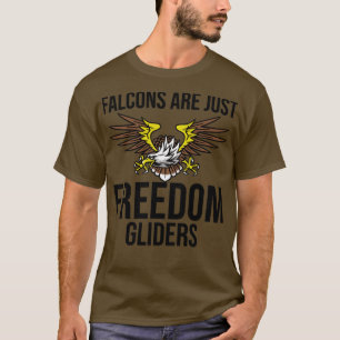 Camiseta El Halcón Gracioso Es Solo Gliders De Libertad