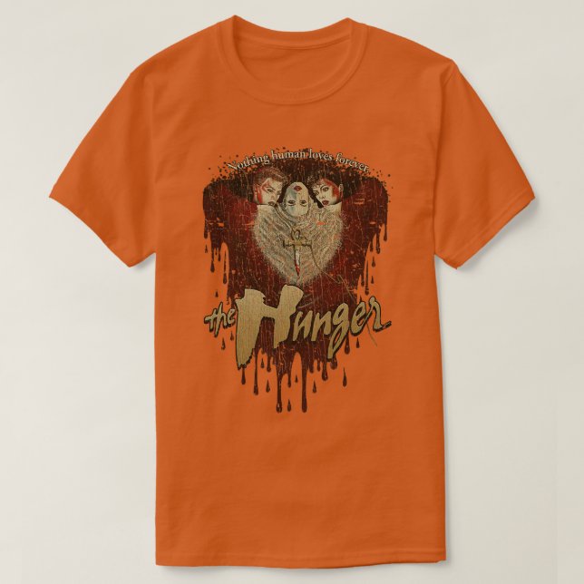 Camiseta El hambre de 1983 (Diseño del anverso)