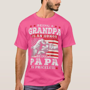 Camiseta El hecho de que los hombres sean abuelo es un hono