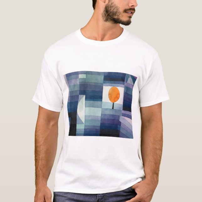 Camiseta El heraldo de otoño (1922) de Paul Klee (Anverso)