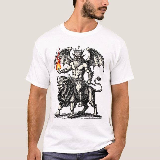 Camiseta El Heraldo Del Caos Asmodeus (Anverso)