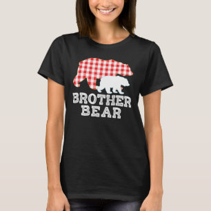 Camiseta El hermano colocó al gran oso papá