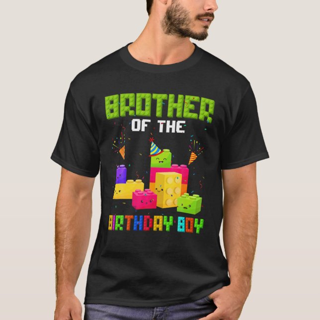 Camiseta El Hermano Del Edificio De Birthday Bloque A La Fa (Anverso)