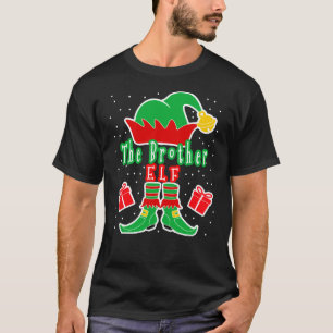 Camiseta El hermano Elf - Navidades divertidos Elf Pun Desi