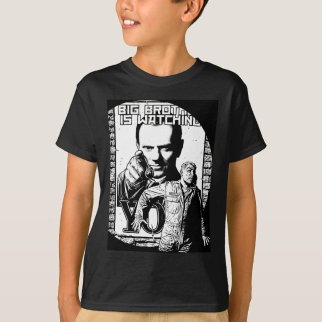 Camiseta El hermano mayor está mirando (Anverso)