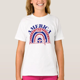 Camiseta El hermoso arcoiris de Estados Unidos