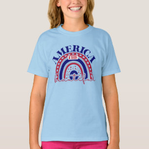 Camiseta El hermoso arcoiris de Estados Unidos