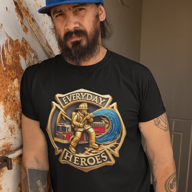 Camiseta El héroe de fuego (Subido por el creador)