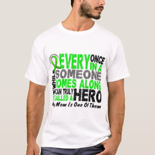 Camiseta El HÉROE de Non-Hodgkins del linfoma VIENE