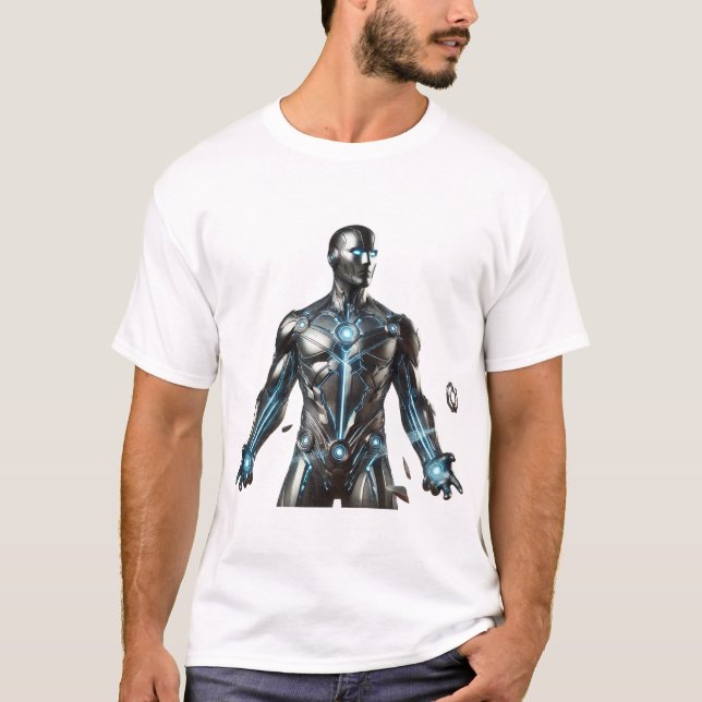 Camiseta El héroe magnético (Anverso)
