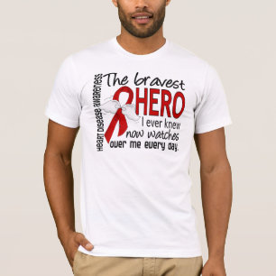 Camiseta El héroe más valiente sabía nunca enfermedad