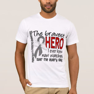 Camiseta El héroe más valiente sabía nunca la enfermedad