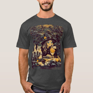 Camiseta El hexágono del gato Witchx27