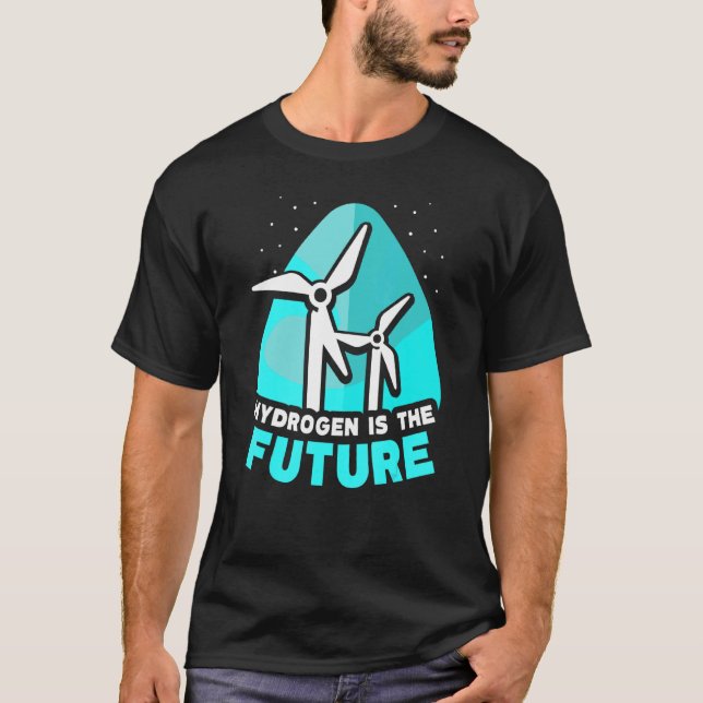 Camiseta El Hidrógeno Es El Futuro Poder Energético Periódi (Anverso)