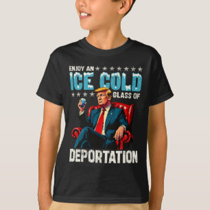 Camiseta El Hielo Disfruta De Un Helado Frío De Deportación