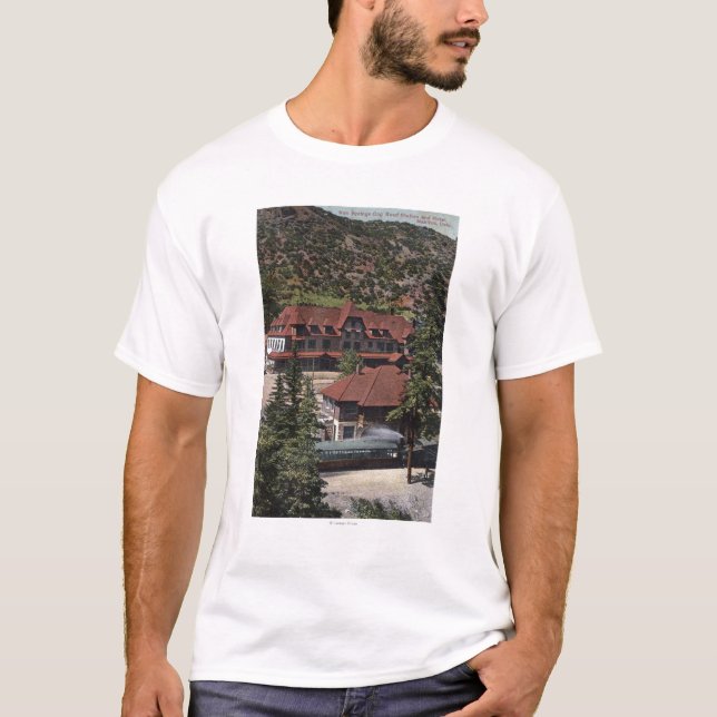 Camiseta El hierro salta estación y hotel del camino del (Anverso)
