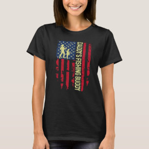 Camiseta El hijo de papá, padre pescador, joven pescador