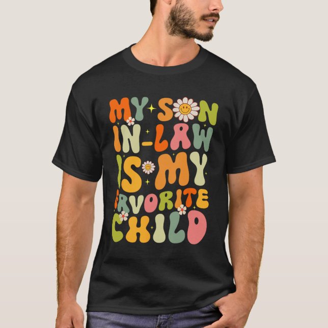 Camiseta El Hijo En La Ley Es Gracioso Para Mi Hijo Favorit (Anverso)