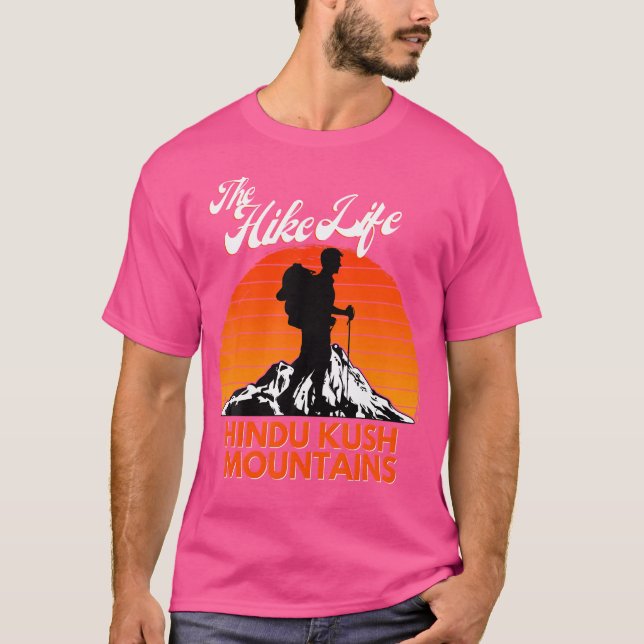 Camiseta El Hike Life Hindu Kush Mountains (Anverso)