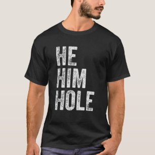 Camiseta Él Him Regala Orgullo LGBT Por Gay